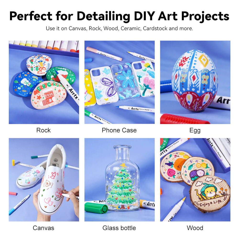 Arrtx 30 Ακρυλικοί Μαρκαδόροι Brush Tip Series B view 6