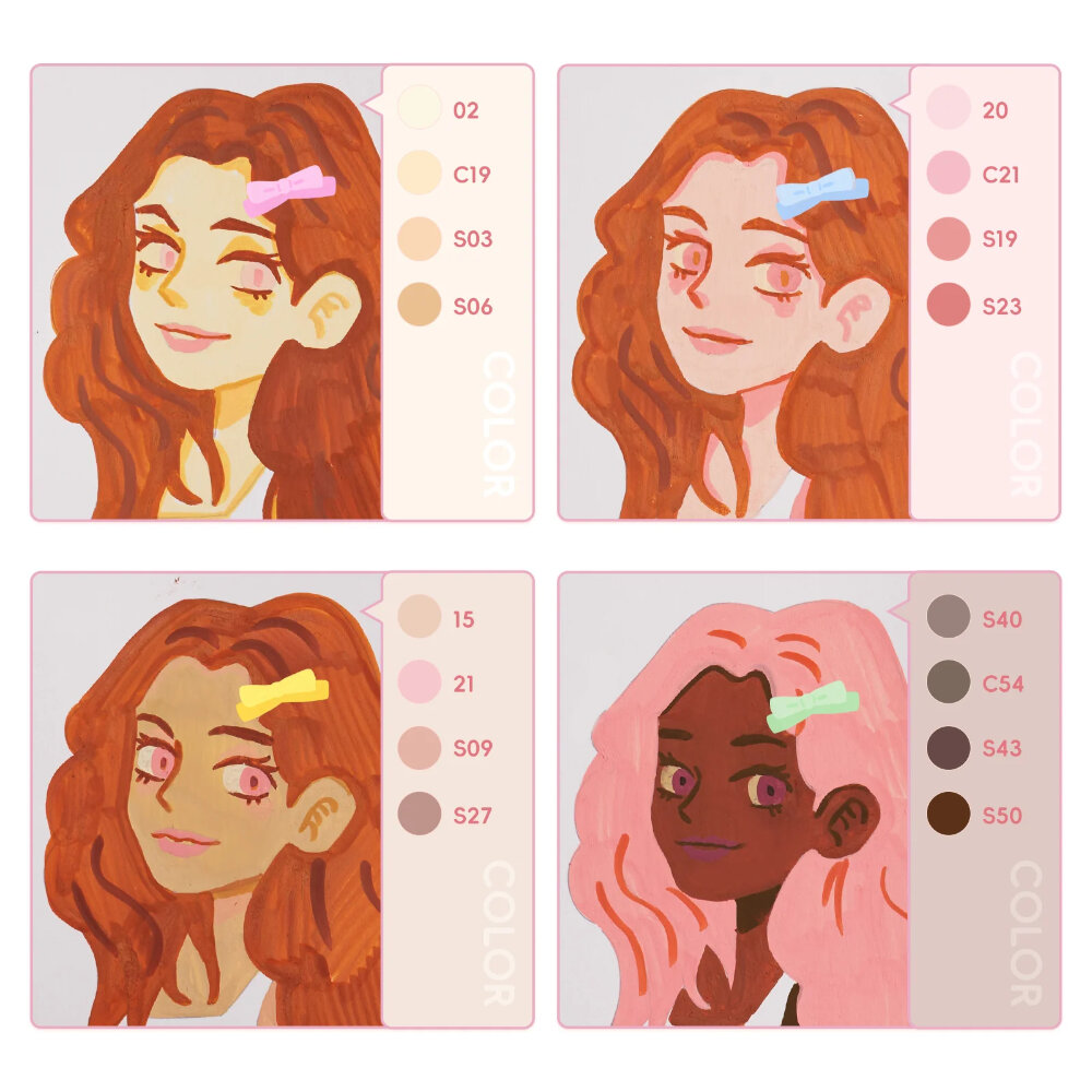 Arrtx 30 Ακρυλικοί Μαρκαδόροι Brush Tip Series C