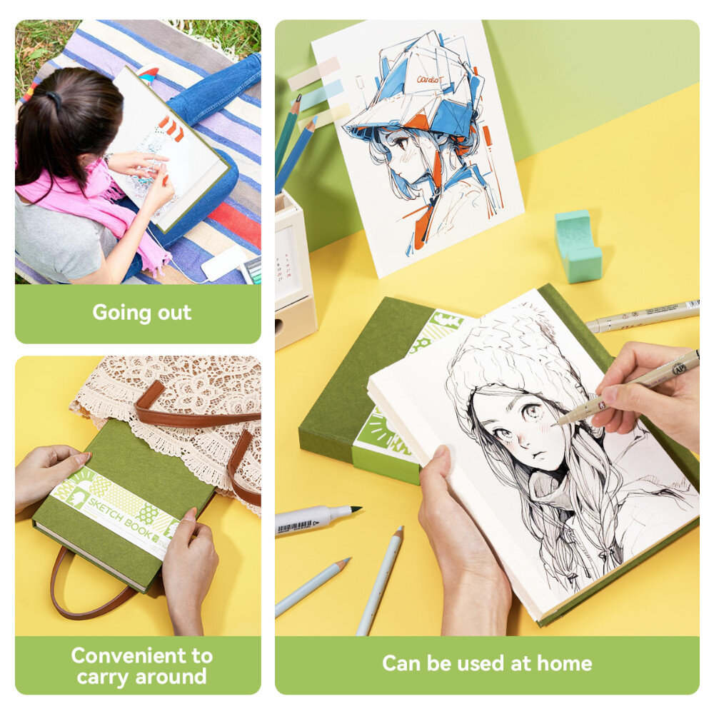 Arrtx Sketch Book A5 180g 60Φ