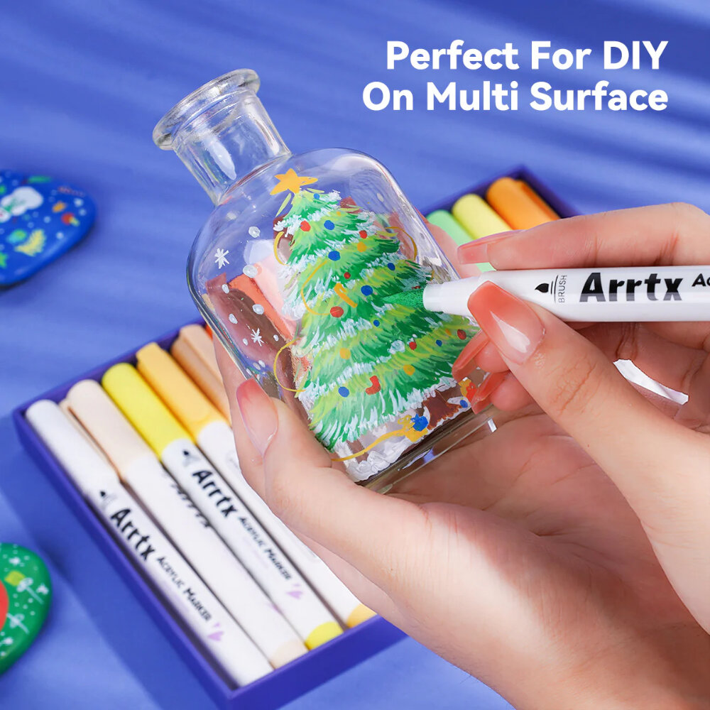 Arrtx 30 Ακρυλικοί Μαρκαδόροι Brush Tip Series B view 5