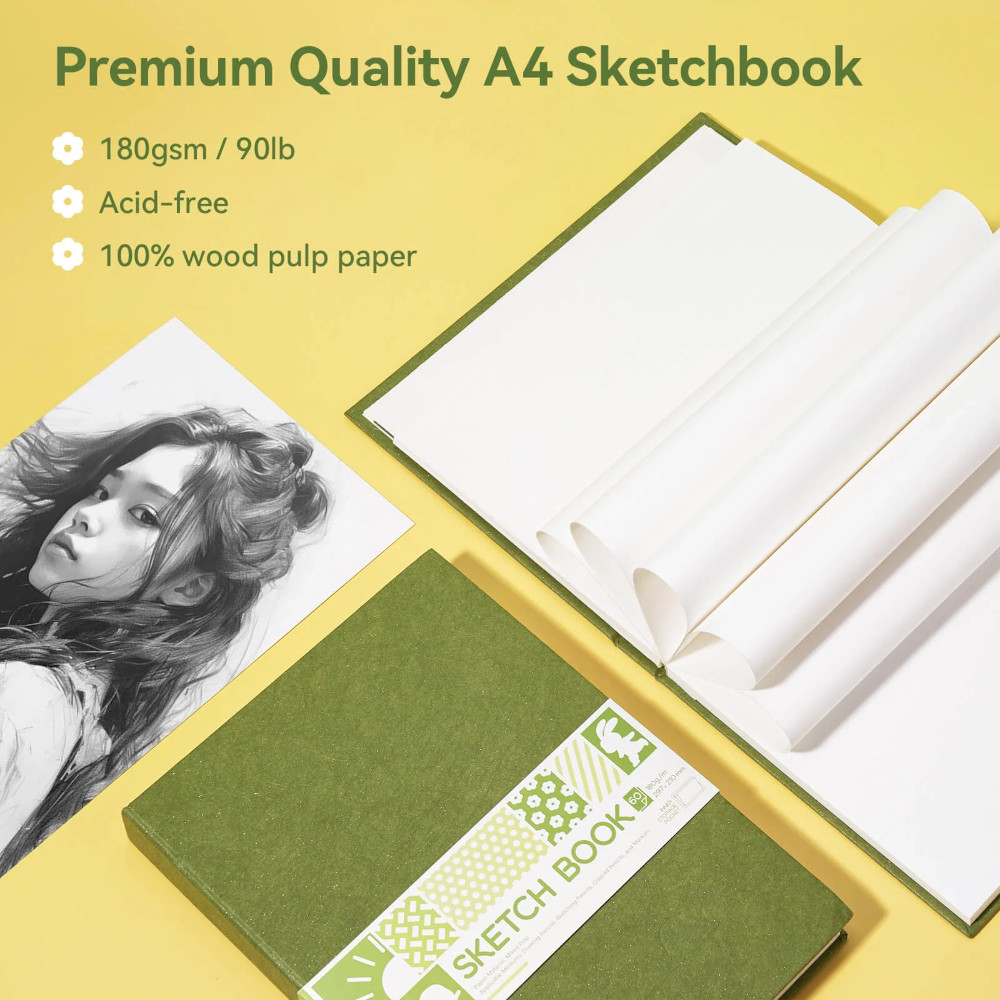 Arrtx Sketch Book A4 180g 60Φ view 4