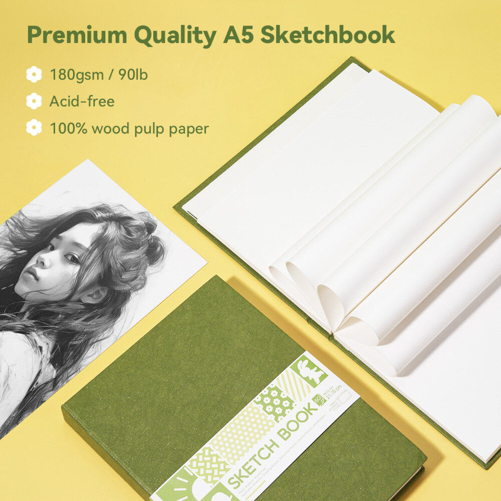 Arrtx Sketch Book A5 180g 60Φ view 4